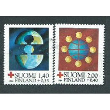 Finlandia - Correo 1984 Yvert 910/1 ** Mnh Cruz roja