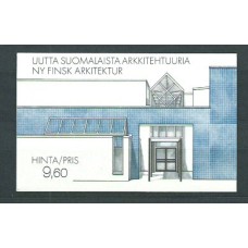 Finlandia - Correo 1986 Yvert 951 Carnet ** Mnh Arquitectura