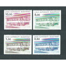 Finlandia - Autobuses Yvert 14/7 ** Mnh Vehículos