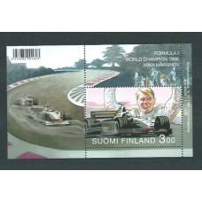 Finlandia - Hojas Yvert 20 ** Mnh Deportes Formula I