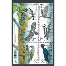 Finlandia - Hojas Yvert 27 ** Mnh Fauna aves