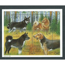 Finlandia - Hojas Yvert 5 ** Mnh Fauna perros