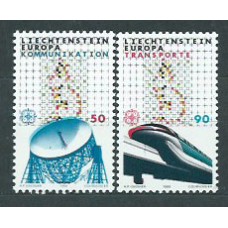 Liechtenstein - Correo 1988 Yvert 878/9 ** Mnh Europa