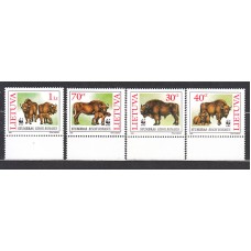 Lituania - Correo Yvert 529/32 ** Mnh Fauna