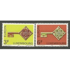 Luxemburgo - Correo 1968 Yvert 724/5 ** Mnh Europa