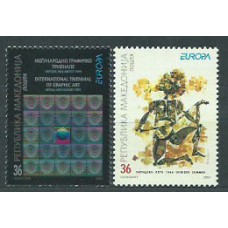 Macedonia - Correo Yvert 271/2 ** Mnh Europa