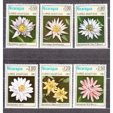 Nicaragua - Correo 1981 Yvert 1155/60 ** Mnh Flores