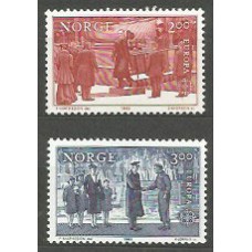 Noruega - Correo 1982 Yvert 821/2 ** Mnh Europa