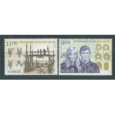Noruega - Correo 2007 Yvert 1562/3 ** Mnh Europa