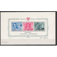 Polonia - Hojas Yvert 11 ** Mnh