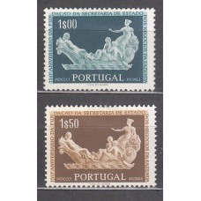 Portugal - Correo 1954 Yvert 805/6 * Mh