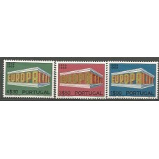 Portugal - Correo 1969 Yvert 1051/3 ** Mnh Europa