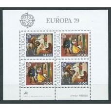 Portugal - Hojas 1979 Yvert 27 ** Mnh Europa