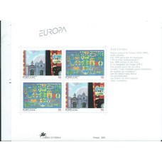 Portugal - Hojas 1993 Yvert 94 ** Mnh Europa