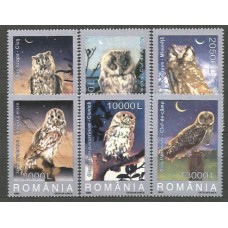 Rumania - Correo 2003 Yvert 4809/14 ** Mnh Fauna Aves