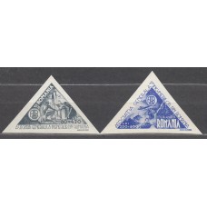 Rumania - Aereo Yvert 32/3 ** Mnh