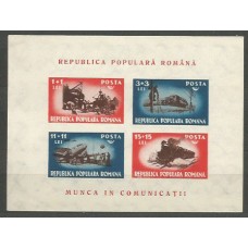 Rumania - Hojas Yvert 38 ** Mnh