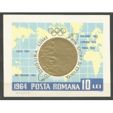 Rumania - Hojas Yvert 60 ** Mnh Deportes