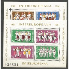 Rumania - Hojas Yvert 148/9 ** Mnh Música