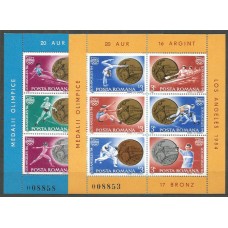 Rumania - Hojas Yvert 171/2 ** Mnh Deportes