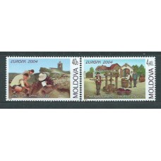 Moldavia - Correo  Yvert 422/3 ** Mnh Europa