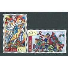 Moldavia - Correo Yvert 474/5 ** Mnh Europa