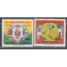Salvador - Correo 1981 Yvert 888/9 ** Mnh  Deportes