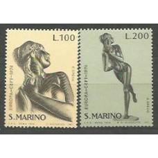 San Marino - Correo 1974 Yvert 873/4 ** Mnh Europa