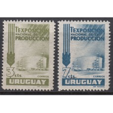 Uruguay - Correo 1956 Yvert 640/1 ** Mnhy
