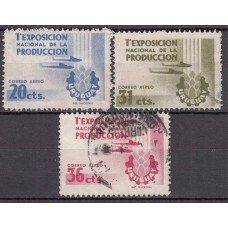 Uruguay - Aereo Yvert 147/9 usado