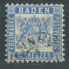 Estados Alemanes - Baden Yvert 18 usado