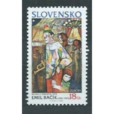 Eslovaquia - Correo 2002 Yvert 368 ** Mnh Europa Circo