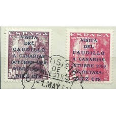 España II Centenario Correo 1951 Edifil 1088/9 usado