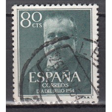 España II Centenario Correo 1954 Edifil 1142 usado