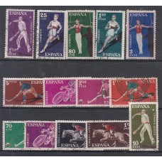 España II Centenario Correo 1960 Edifil 1306/9 usado