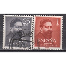 España II Centenario Correo 1960 Edifil 1320/1 usado