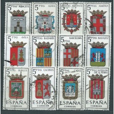 España II Centenario Correo 1962 Edifil 1406/17 usado