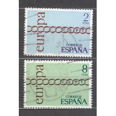 España II Centenario Correo 1971 Edifil 2031/2 usado