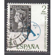 España II Centenario Correo 1971 Edifil 2033 usado