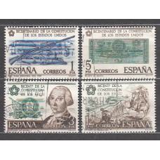 España II Centenario Correo 1976 Edifil 2322/5 usado