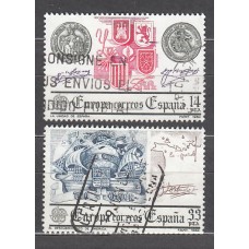 España II Centenario Correo 1982 Edifil 2657/8 usado