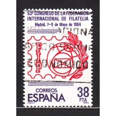 España II Centenario Correo 1984 Edifil 2755 usado