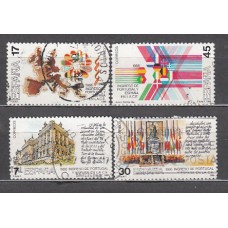 España II Centenario Correo 1986 Edifil 2825/8 usado