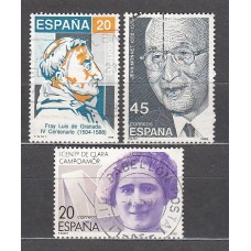 España II Centenario Correo 1988 Edifil 2929/31 usado