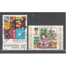 España II Centenario Correo 1989 Edifil 3036/7 usado