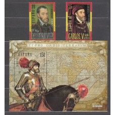 España II Centenario Correo 2000 Edifil 3697/9 ** Mnh