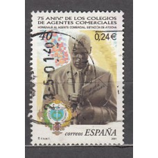 España II Centenario Correo 2001 Edifil 3776 usado