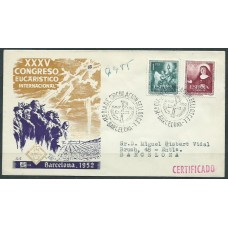 España II Centenario Sobres 1º Día 1952 Edifil 1116/7