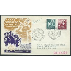 España II Centenario Sobres 1º Día 1952 Edifil 1116/7