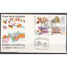 España II Centenario Sobres 1º Día 1986 Edifil 2825/8